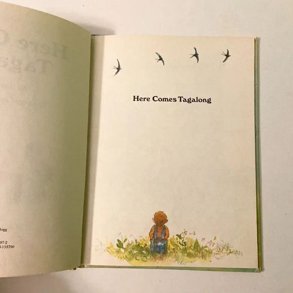 Vintage  1971 Here Comes Tagalong by Anne Mallet Steven Kellogg Hardcover Book - Picture 9 of 15